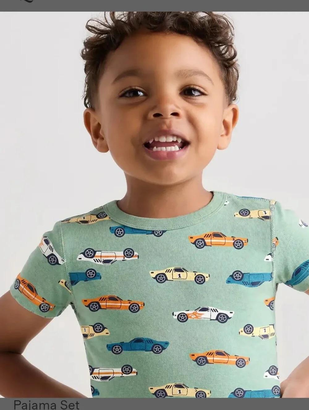 Quince 100% Organic Cotton Short Sleeve and Pant Pajama Set- 4T